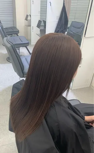 ロング カラー 【柏】ハイトーン× 美髪矯正💫だいちのヘアスタイル