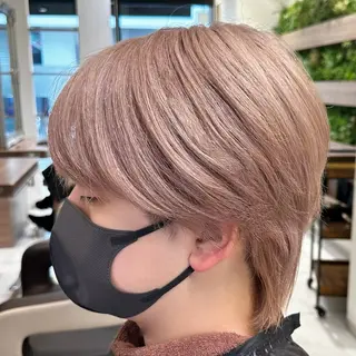 カラー メンズ ラフィス池袋所属・✨本格的韓国スタイル 特化✨ﾊﾙｶ✨️のヘアスタイル