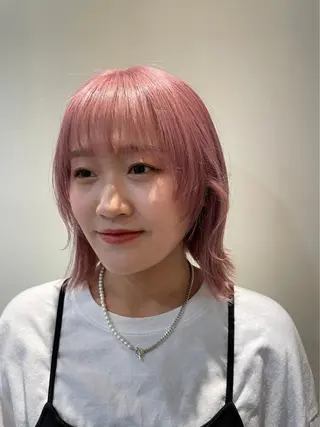 ショート カラー メンズ マツエク・マツパ アイブロウ SOLO所属・奈良 彩華のヘアスタイル