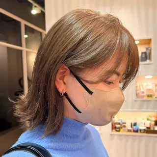 ショート カラー 透明感カラー/レイ ヤー/Nana🌈のヘアスタイル