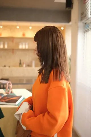 セミロング カラー 栄・伏見 JOULE'Sのヘアスタイル