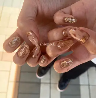 セミロング ネイル be-cares beauty(豊川店のネイルデザイン