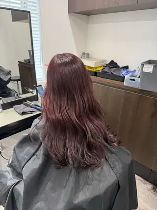 ロング カラー ヘアアレンジ 💗横浜美容室 💗HARUNAのヘアスタイル