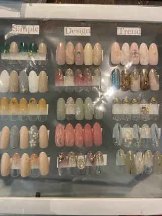 ネイル Dress nail & eyelash 梅田所属・藤村 優華のネイルデザイン