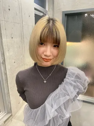 ショート カラー 村田 りょうやのヘアスタイル