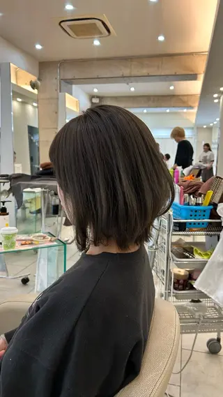 ミディアム 似合わせ アヤナのヘアスタイル