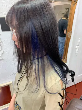 セミロング カラー ピンクベージュ/新潟 万代/高橋桃葉🍑のヘアスタイル