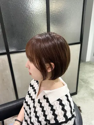 ショート カラー 成田 悠里【鶴見 BONECCA】のヘアスタイル
