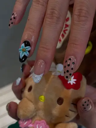 ネイル GO TODAY シェアサロン 渋谷Amiu店所属・渋谷ネイル🎀 y2k/海外ネイルのネイルデザイン