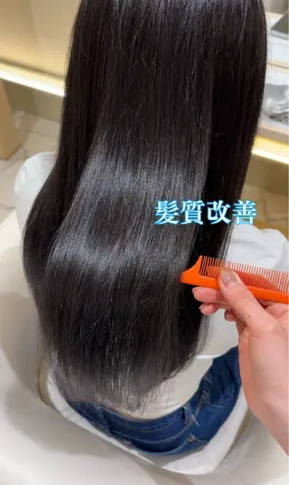 セミロング カラー CYAN.栄店所属・パーマ/髪質改善 【榎本千夏】のヘアスタイル