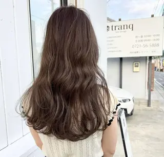 ロング カラー tranq nacoのヘアスタイル