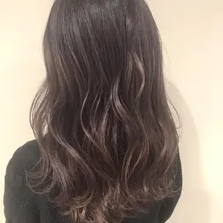 ミディアム カラー AMI Hair  supply所属・髪質改善カラー 韓国風レイヤーのヘアスタイル