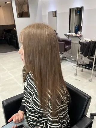 カラー dao/ミルクティー /ブラウン/ブロンドのヘアスタイル