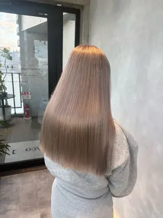 ロング カラー 茅ヶ崎/ハイトーン/ Ramuのヘアスタイル