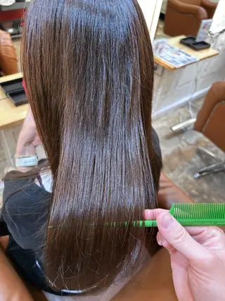 ロング カラー AMBERGLEAM Hair&Cloth Yoga所属・Ryo☘縮毛矯正/ メンズ/ブリーチ/のヘアスタイル