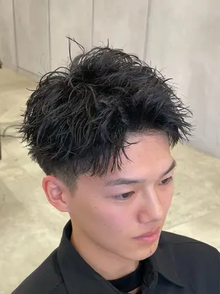 ショート パーマ メンズ メンズ特化🔥 金子直斗のヘアスタイル