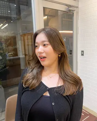 ロング jr.stylist 小島千穂🎀のヘアスタイル