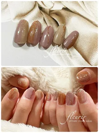 ネイル フルリール 【プライベートサロンのネイルデザイン