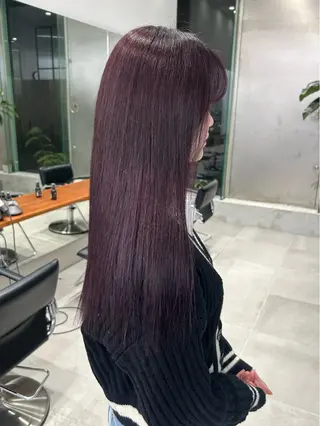 ロング カラー 透明感ハイトーン/ レイヤー/セイナのマツエク・マツパデザイン