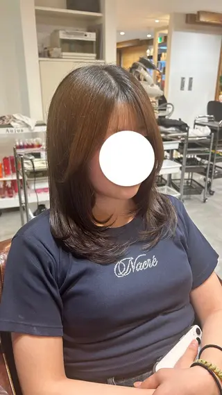 ロング adorable 樋口円のヘアスタイル
