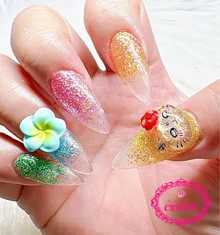 ネイル CROWN プライベートサロンのネイルデザイン