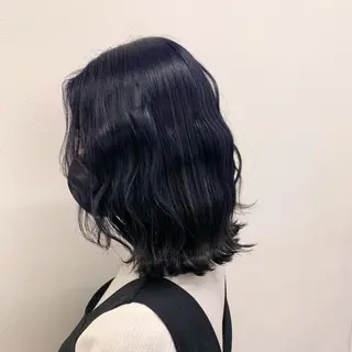 セミロング カラー ヘアアレンジ neon hair所属・🩵 JURI🩵のヘアスタイル