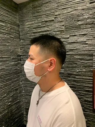 メンズ 栗原 周太郎のヘアスタイル