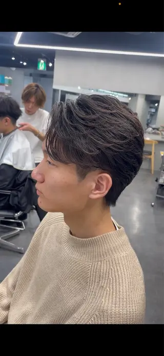 パーマ メンズ fifth　石垣 海音のヘアスタイル