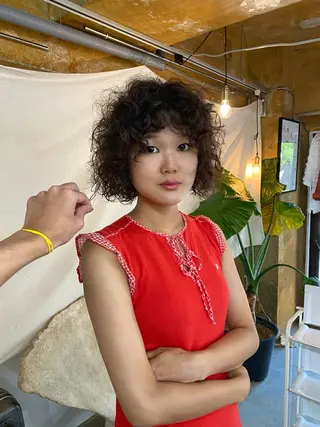 ショート パーマ GATTACA所属・KEI gattacaのヘアスタイル