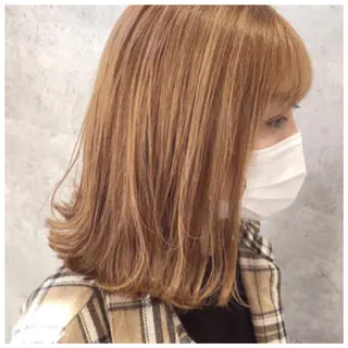 ミディアム カラー mai /Lita中央橋のヘアスタイル