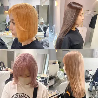 ロング カラー qulim所属・前橋 姫奈のヘアスタイル