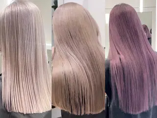 ロング カラー 【ケアブリーチ】 ヴァーディーのヘアスタイル