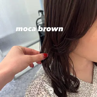 ミディアム ヤマダレナ/個室/ 透明感艶カラー😽✨のヘアスタイル