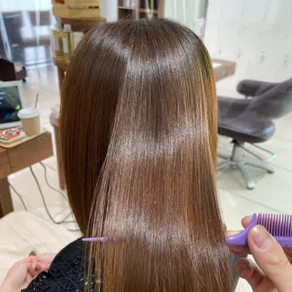 セミロング パーマ solv.【ソルヴ】所属・藤田一輝 【美髪職人】のヘアスタイル