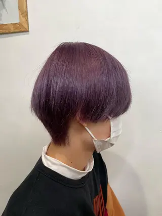 ショート バレイヤージュモデル 小林匠❤️‍🔥のヘアスタイル