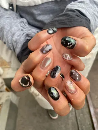 ネイル .unff所属・hana (..)個 性派/メンズネイル◎のネイルデザイン