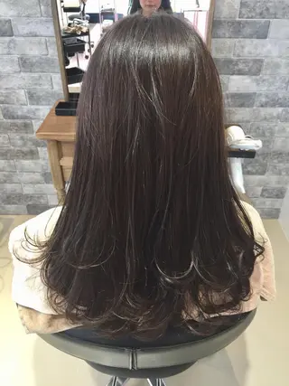 セミロング 所渉/韓国レイヤー /ウルフカットのヘアスタイル