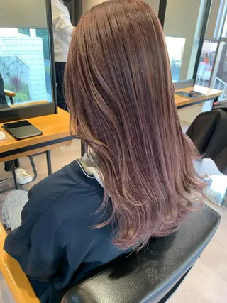 セミロング 【髪質改善🌿】木本 志歩のヘアスタイル