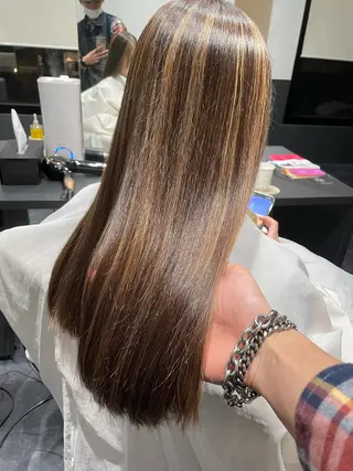 ロング カラー 🦖JIN HAIR DESIGN🦖のヘアスタイル