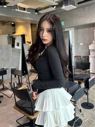 ミディアム オシャレ髪✔️ 店長オオキアキヒロのヘアスタイル