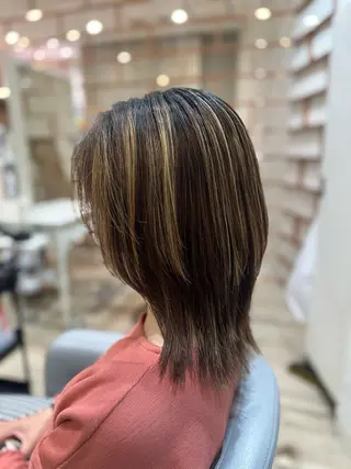 ミディアム 美蘭🎀12/21限 定カットカラー無料のヘアスタイル