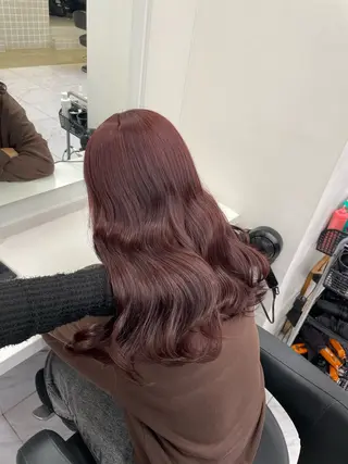 ロング カラー ヘアアレンジ 💗横浜美容室 💗HARUNAのヘアスタイル