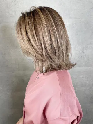 ミディアム saho .のヘアスタイル