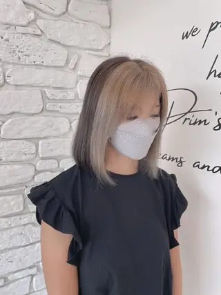 カラー 加藤 菜々香のヘアスタイル