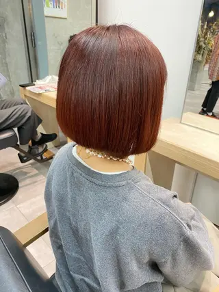 ショート カラー 韓国風スタイル 🍓MIZUKI🍓のヘアスタイル