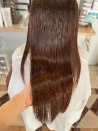 ロング 百瀬 なつ美のヘアスタイル