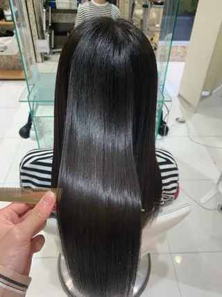 ロング 中川/縮毛矯正/ 高羽　克明のヘアスタイル