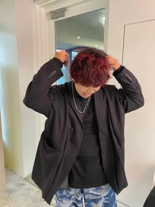 カラー メンズ men's 特化 ✨ソウタのヘアスタイル