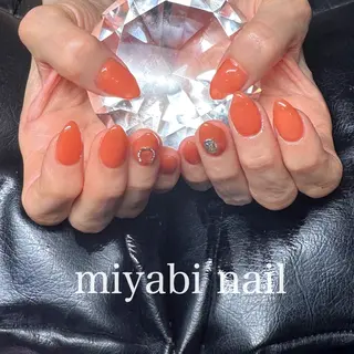 ネイル miyabi nail 桂川駅近くのネイルデザイン