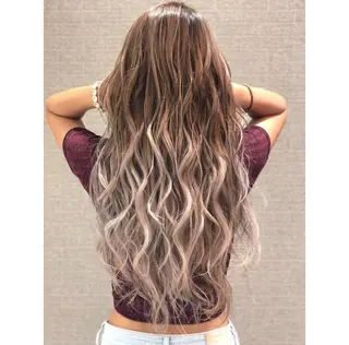 ロング カラー アンドウ ユウ/ レイヤーカット/韓国のヘアスタイル